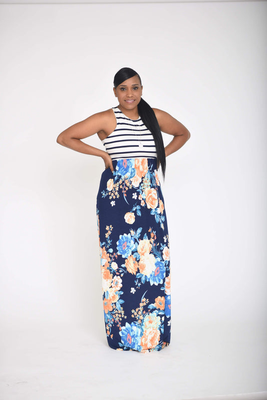 "Send Me Flowers" Maxi Dress